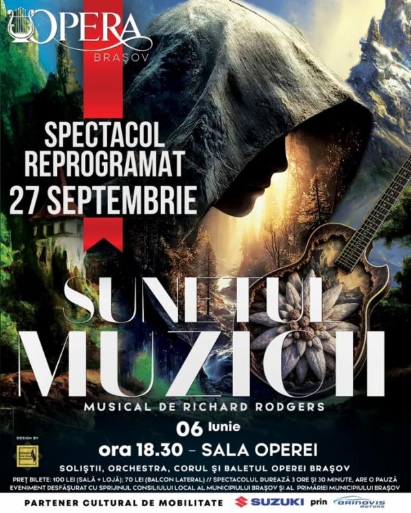 SUNETUL MUZICII Opera Brasov