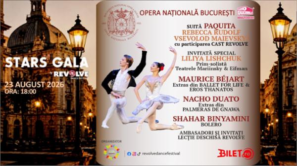 Stars Gala pe scena Operei Nationale Bucuresti Sala Mare ONB