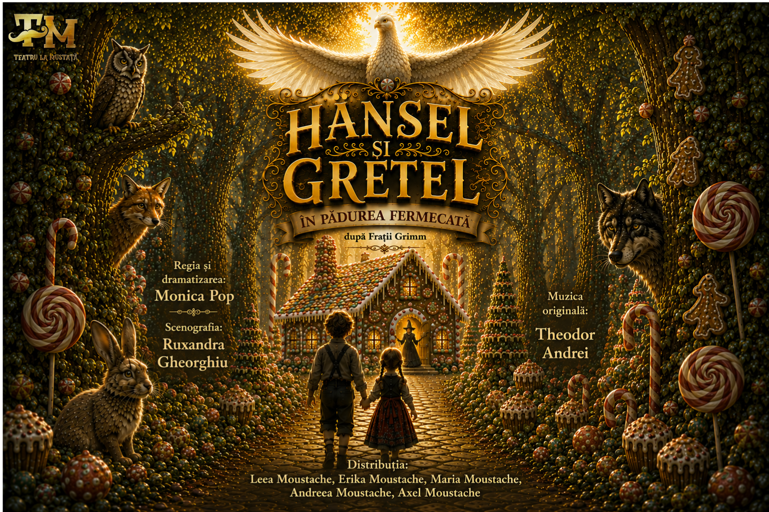 HÄNSEL ȘI GRETEL ÎN PĂDUREA FERMECATĂ