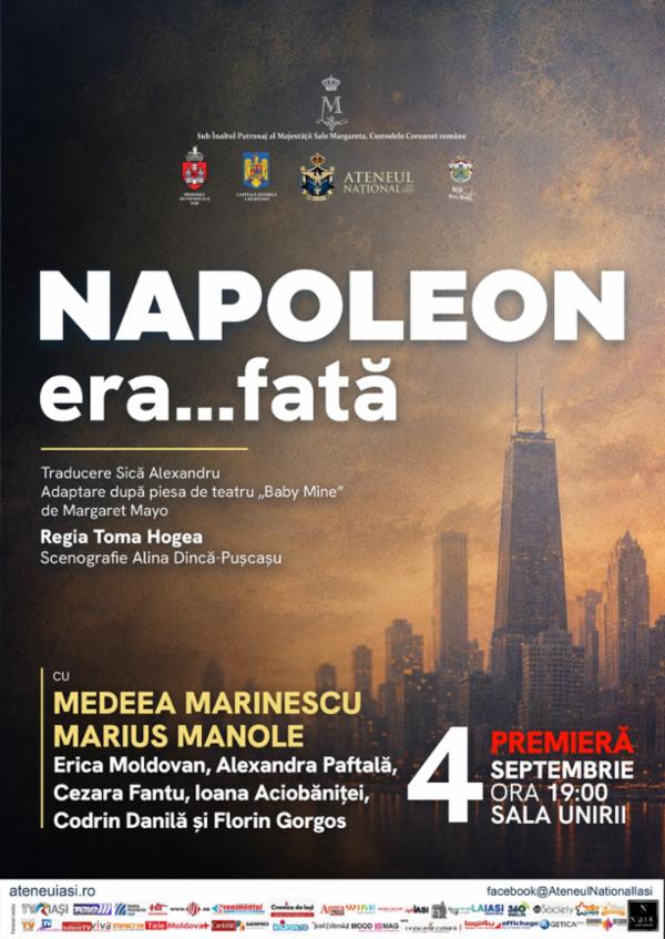 Napoleon era fată | regia Toma Hogea, cu Marius Manole și Medeea Marinescu Cinema Victoria - Sala Unirii