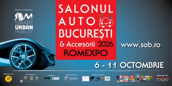 SAB | SALONUL AUTO BUCURESTI & Accesorii Pavilionul B2 Romexpo și zona exterioară adiacentă