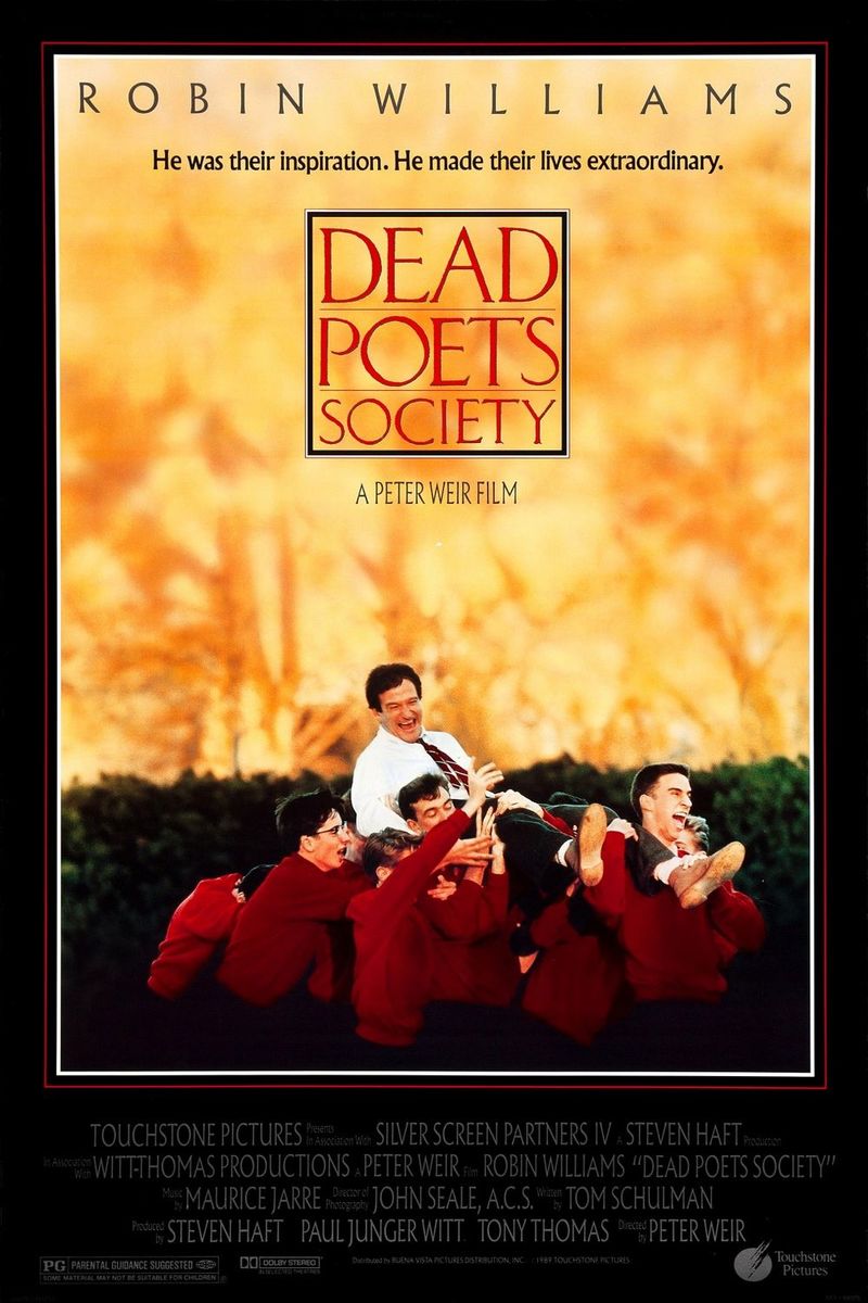 Cercul poeților dispăruți - Dead Poets Society - (regia Peter Weir) - AP 12