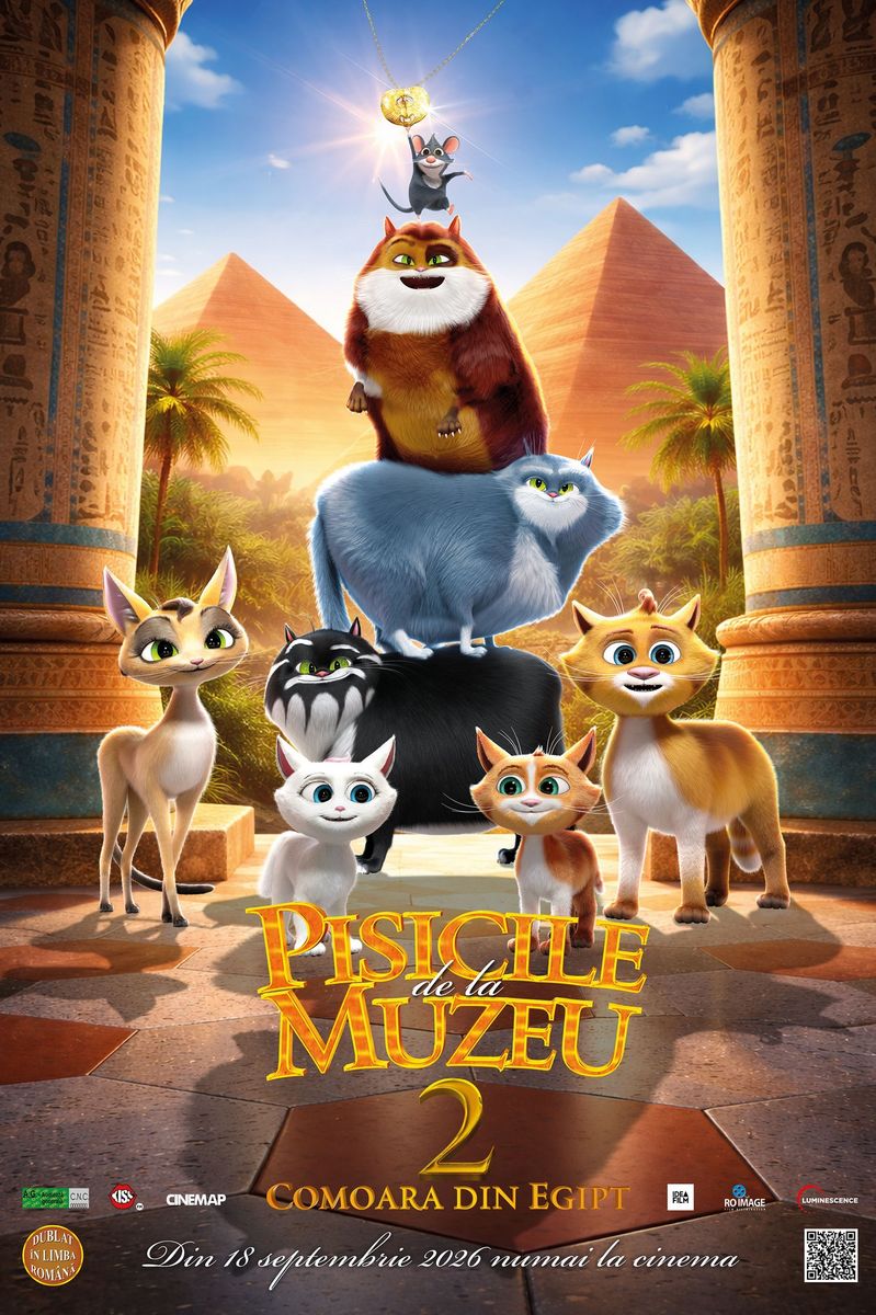 Pisicile de la muzeu 2: Comoara din Egipt – Cats in the Museum: Treasures of Egypt