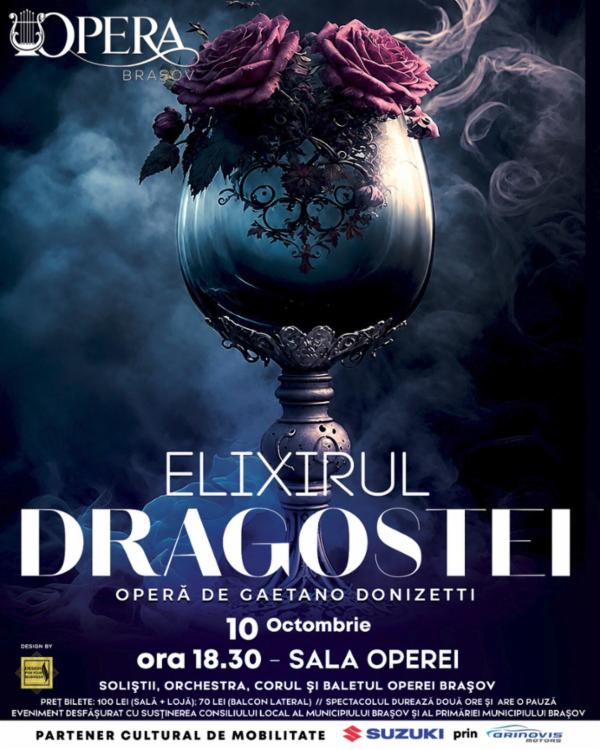 ELIXIRUL DRAGOSTEI – Operă de G. Donizetti Opera Brasov