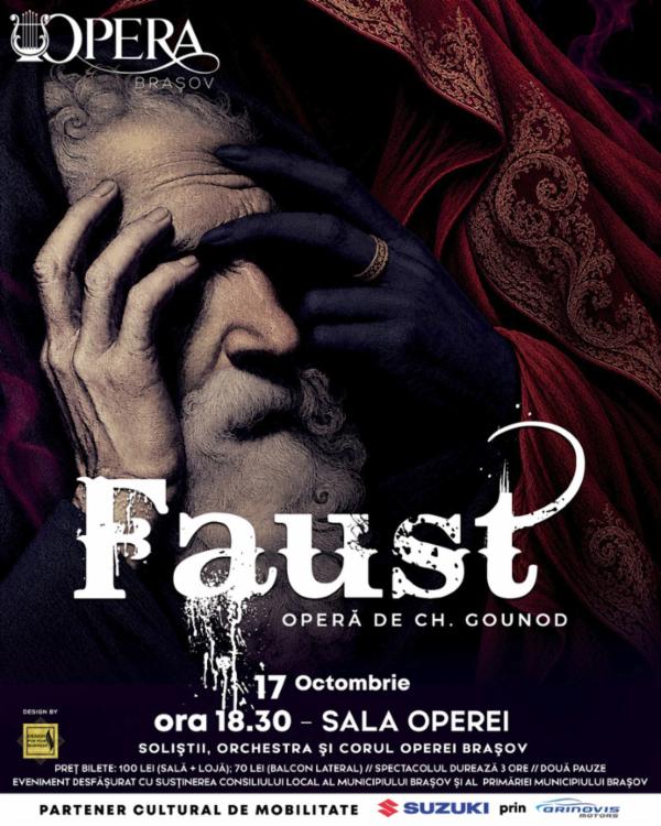 FAUST - Operă de Charles Gounod Opera Brasov