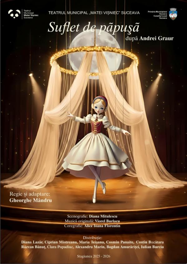Suflet de păpușă Teatrul Municipal "Matei Vișniec"
