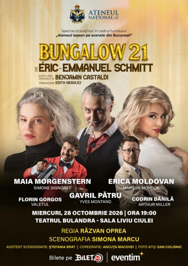 Bungalow 21 I regia Răzvan Oprea I Bucuresti Teatrul Bulandra - Sala Liviu Ciulei