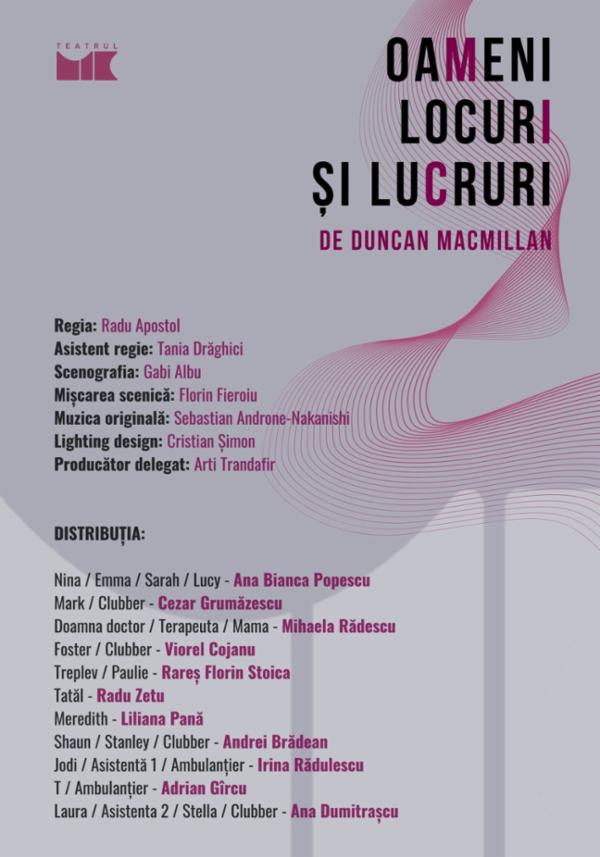 OAMENI, LOCURI, LUCRURI Sala Atelier - Teatrul Mic