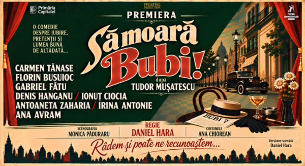SA MOARA BUBI! - PREMIERA | FOCSANI Teatrul Municipal Focsani Maior Gheorghe Pastia