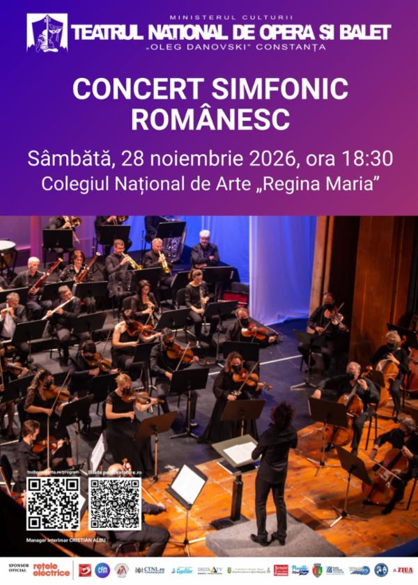 CONCERT SIMFONIC ROMANESC Colegiul Național de Arte „Regina Maria” Constanța