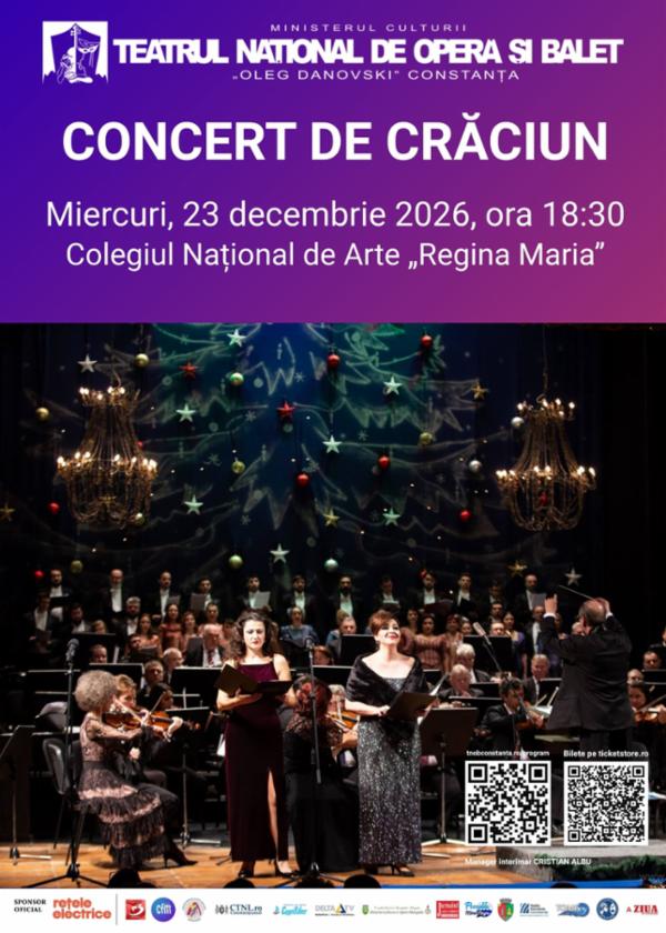 CONCERT DE CRACIUN Colegiul Național de Arte „Regina Maria” Constanța
