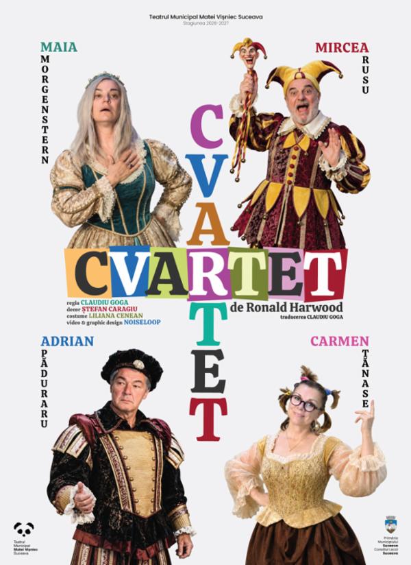 CVARTET - PREMIERA BUCURESTI Sala Luceafărul