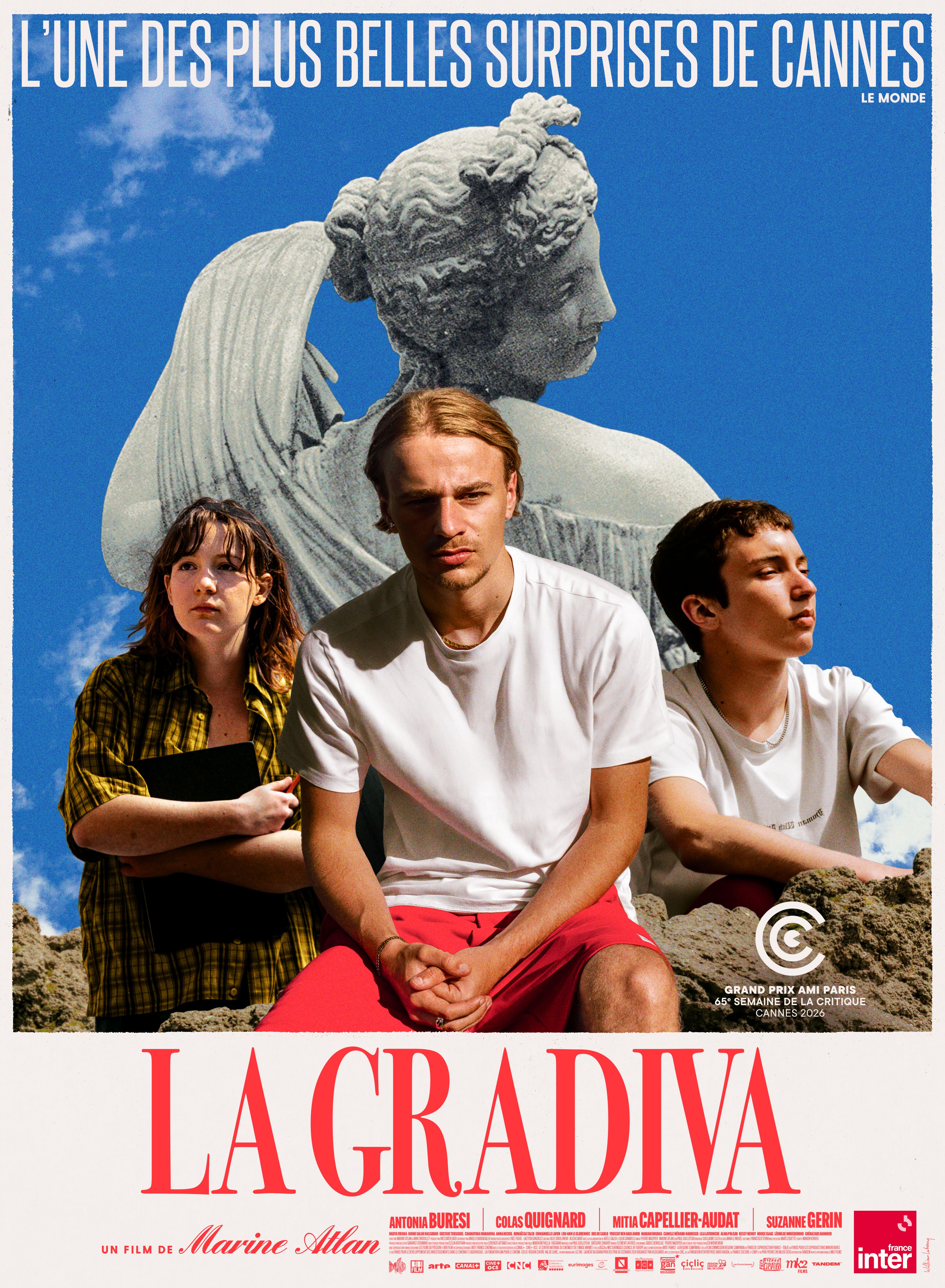 La Gradiva - La Gradiva - (regia Marine Atlan) -  IM18 - Interzis minorilor sub 18 ani -  AVANPREMIERĂ - Proiecție în cadrul Les Films de Cannes à Iași 2026