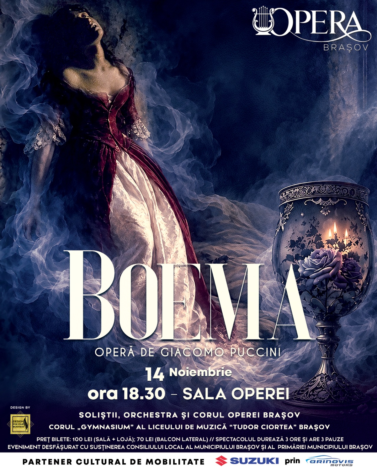 BOEMA - Operă de Giacomo Puccini