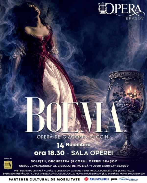 BOEMA - Operă de Giacomo Puccini Opera Brasov