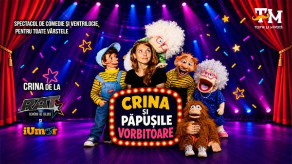 Crina și păpușile vorbitoare Teatrul Amzei