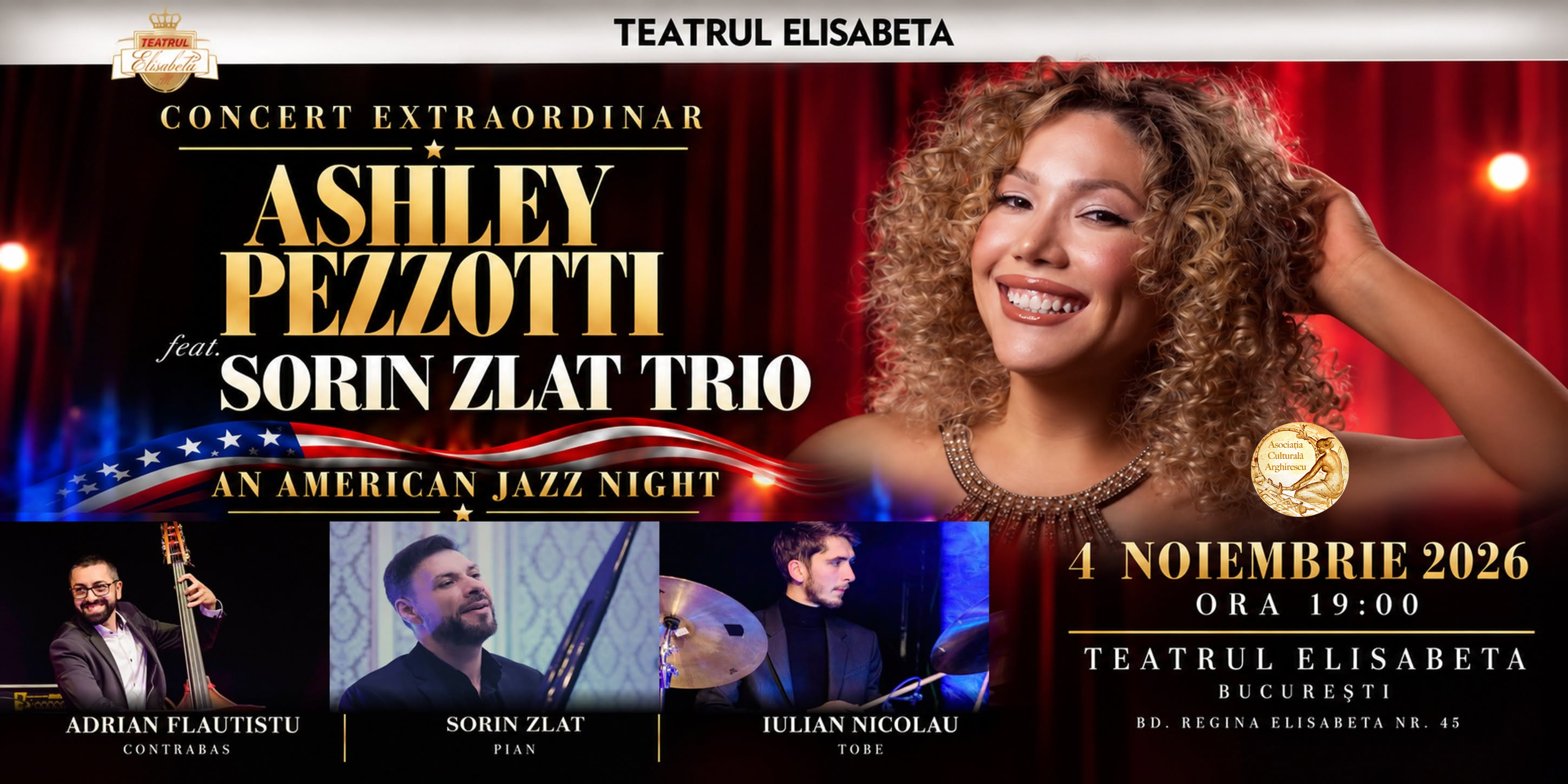 Ashley Pezzotti feat. Sorin Zlat | AN AMERICAN JAZZ NIGHT