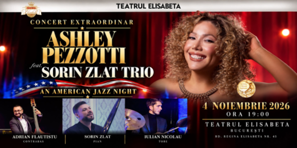 Ashley Pezzotti feat. Sorin Zlat | AN AMERICAN JAZZ NIGHT Teatrul Elisabeta