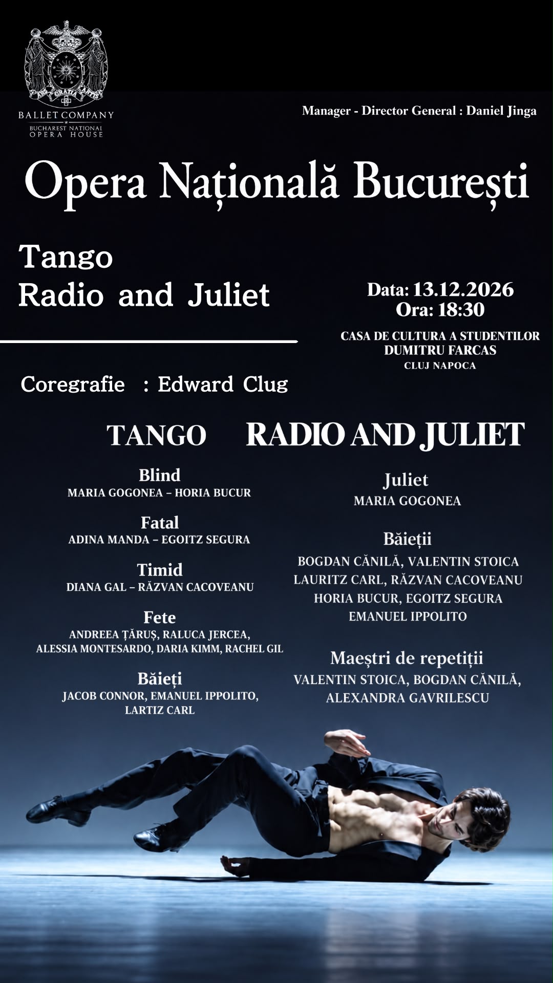 Tango. Radio & Juliet - Opera Nationala Bucuresti