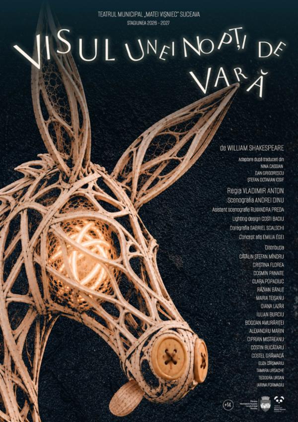 Visul unei nopți de vară Teatrul Municipal "Matei Vișniec"