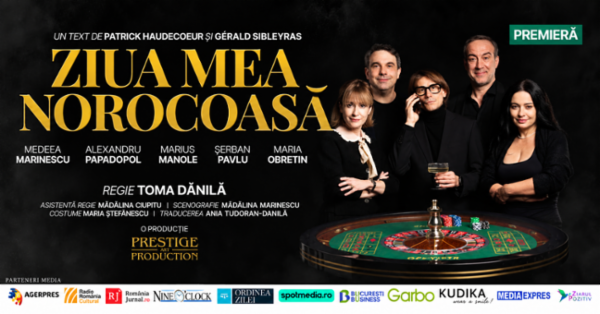 ZIUA MEA NOROCOASA - PREMIERA NATIONALA | BUCURESTI TNB - Sala "Ion Caramitru"