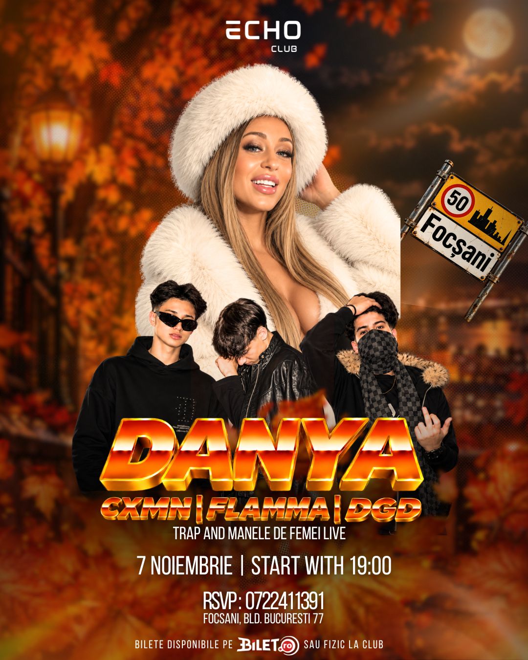 Concert Danya | Focșani
