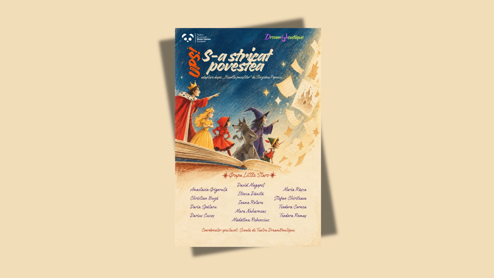Ups! S-a stricat povestea - grupa Little Stars