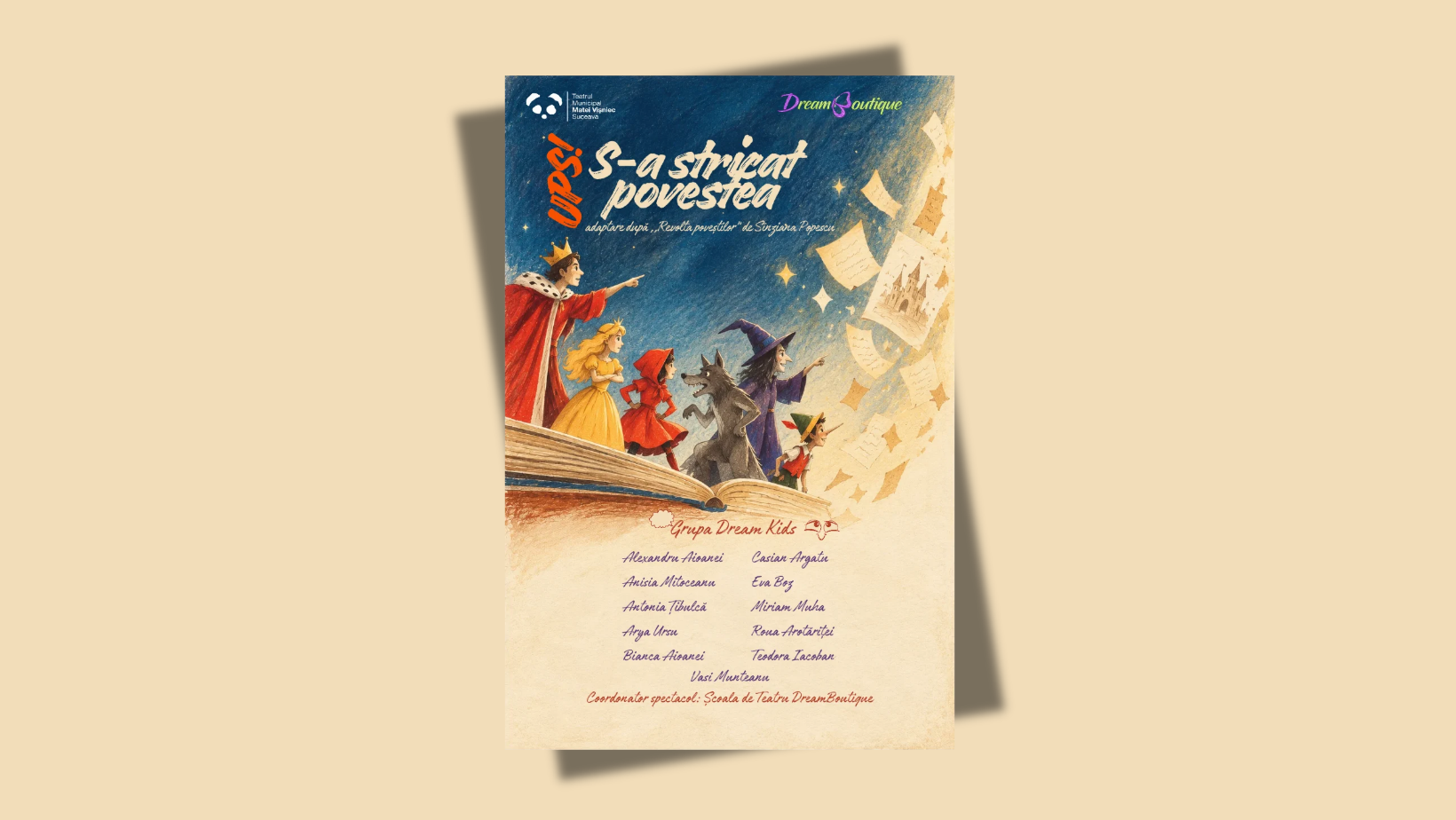 Ups! S-a stricat povestea - grupa Dream Kids