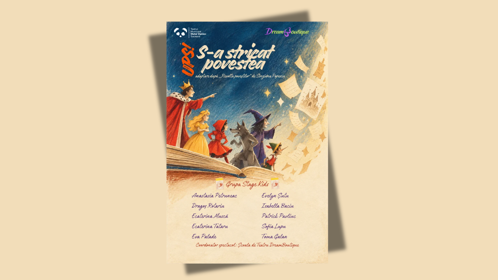 Ups! S-a stricat povestea - grupa Stage Kids
